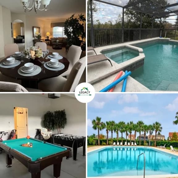 Charming 4 Bd/4 Bath House With Heated Pool