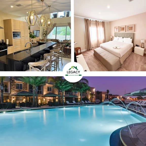 Amazing 3 Beds - Townhouse 5 Min From Disney